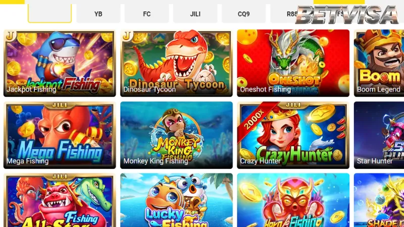 Các chế độ trong game Bắn cá Betvisa