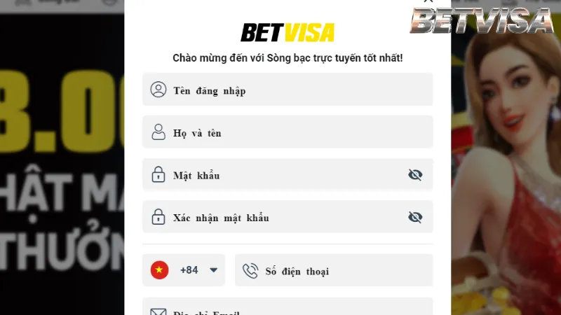 Hướng dẫn cách đăng nhập cổng game Betvisa